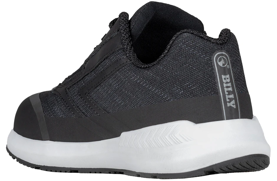 Billy Footwear (Kids) - Low Top Goat Black Trainers - Image 3