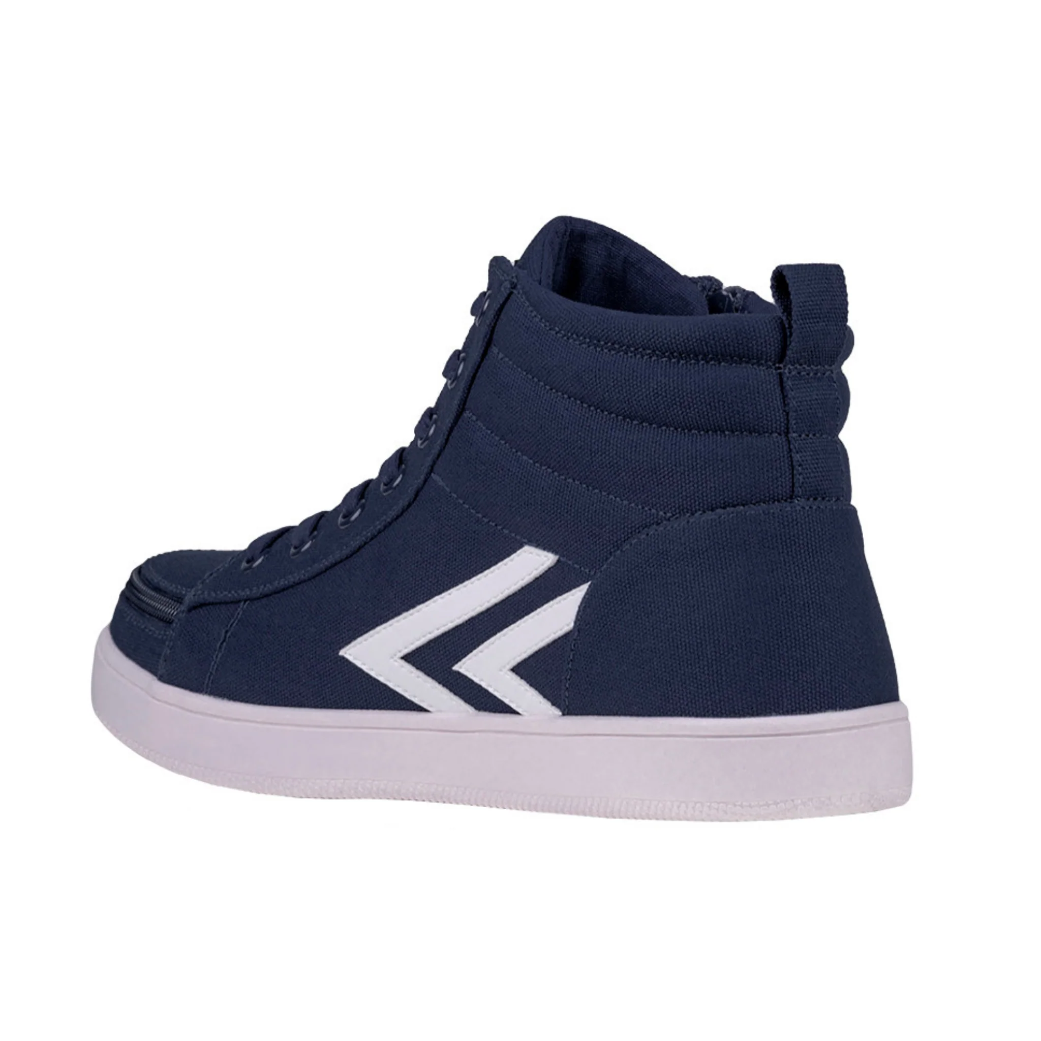 Billy Footwear (Mens) - High Top Navy White CS Canvas Shoes - Image 4