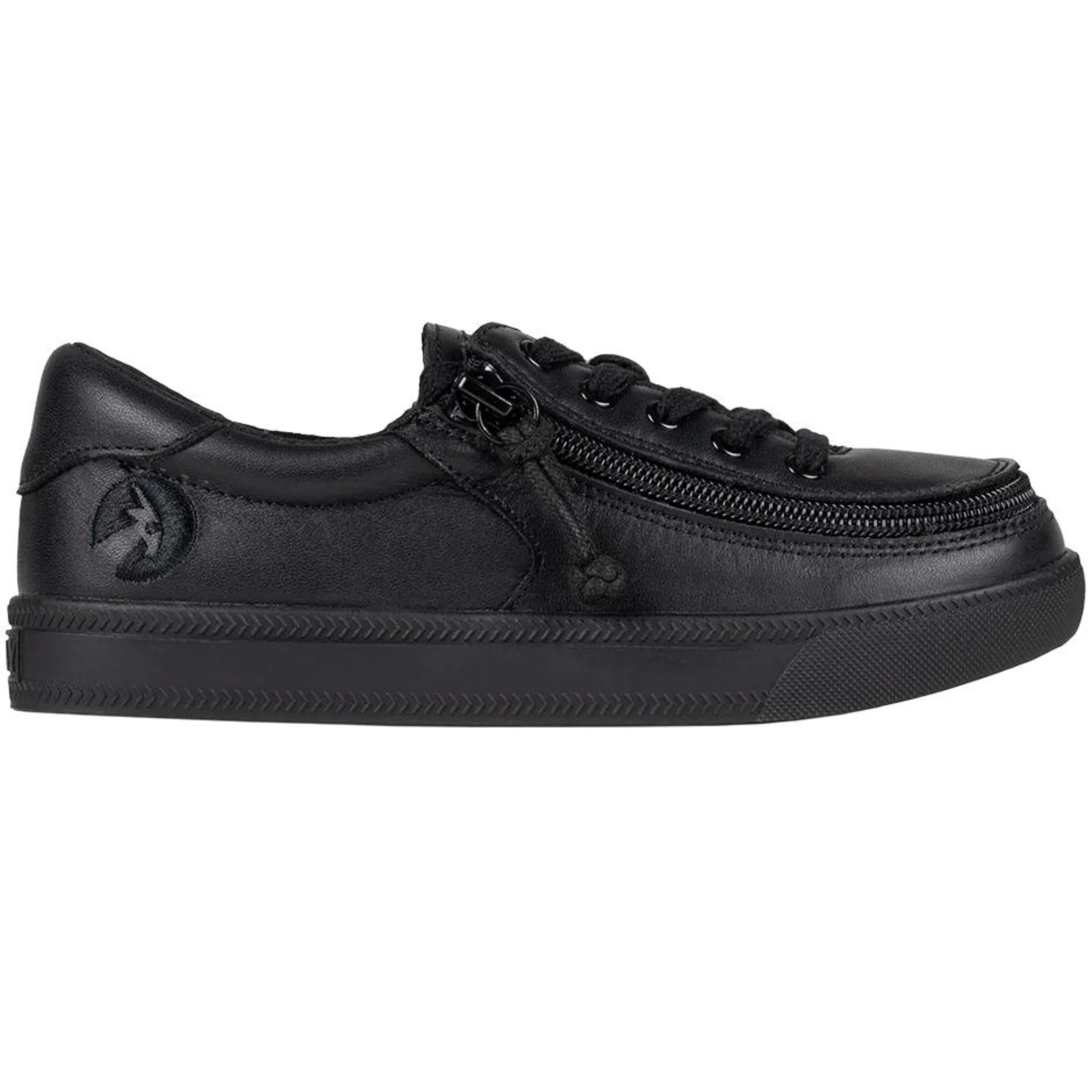 Billy Footwear (Toddlers) DR II Fit - Low Top Black Leather Shoes - Image 3