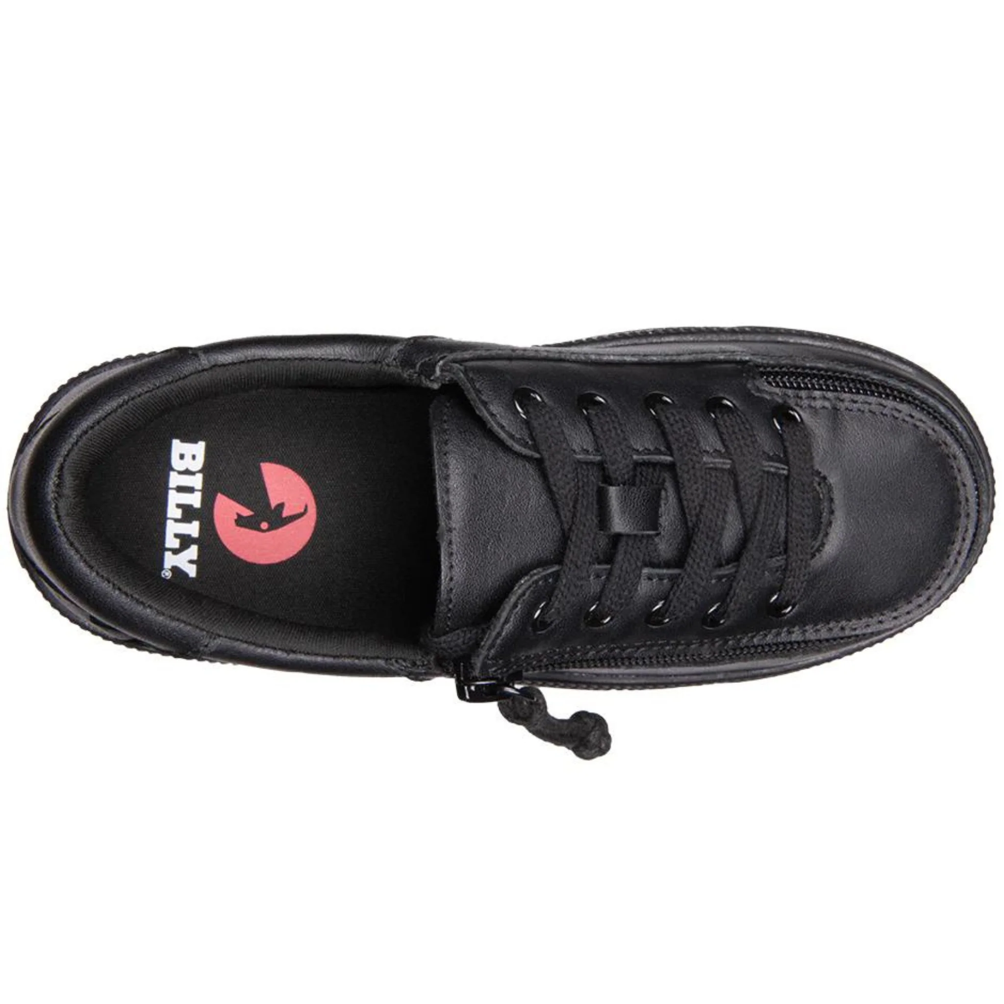 Billy Footwear (Toddlers) DR II Fit - Low Top Black Leather Shoes - Image 6