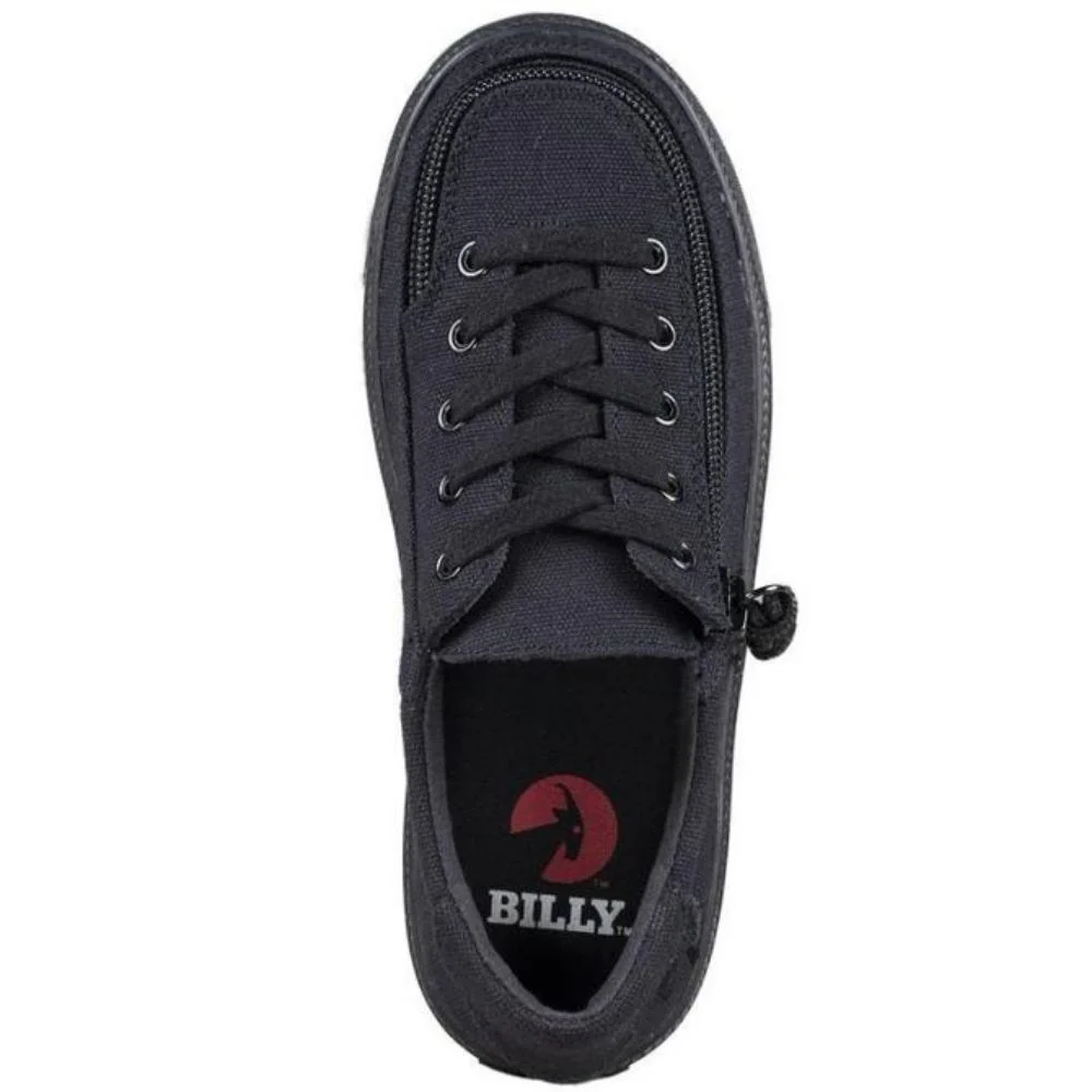 Billy Footwear (Toddlers)  - Low Top Black Canvas shoes - Image 3