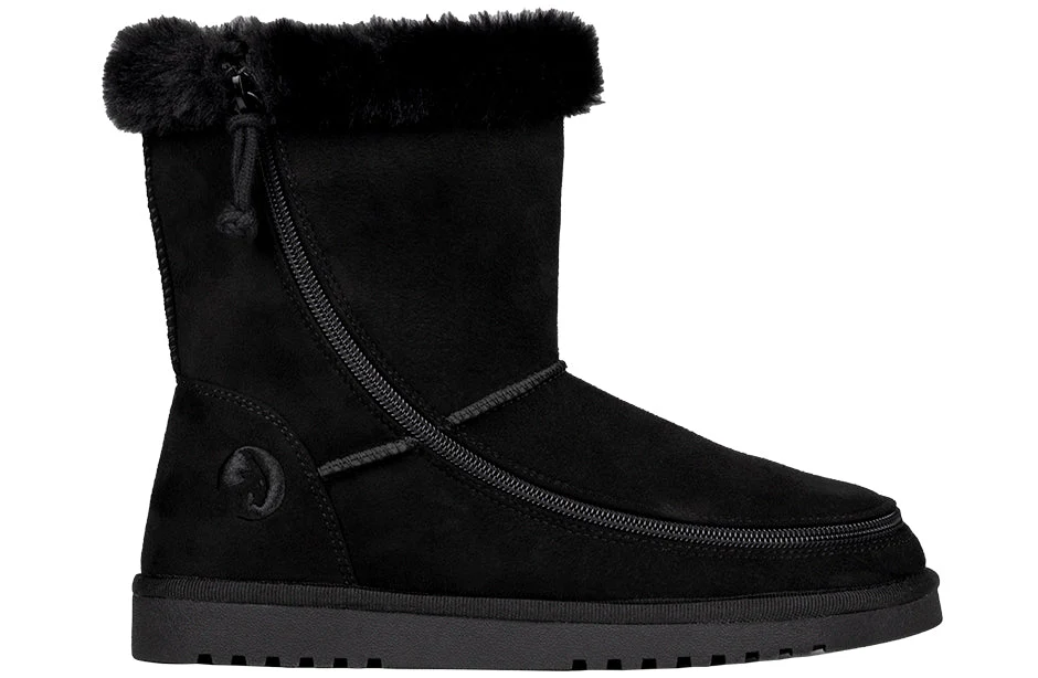 Billy Footwear (Womens) - Faux Suede Cosy Boots 2 - Image 12