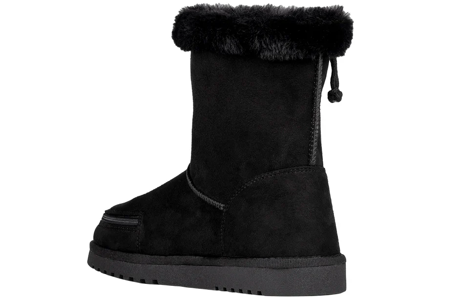 Billy Footwear (Womens) - Faux Suede Cosy Boots 2 - Image 8