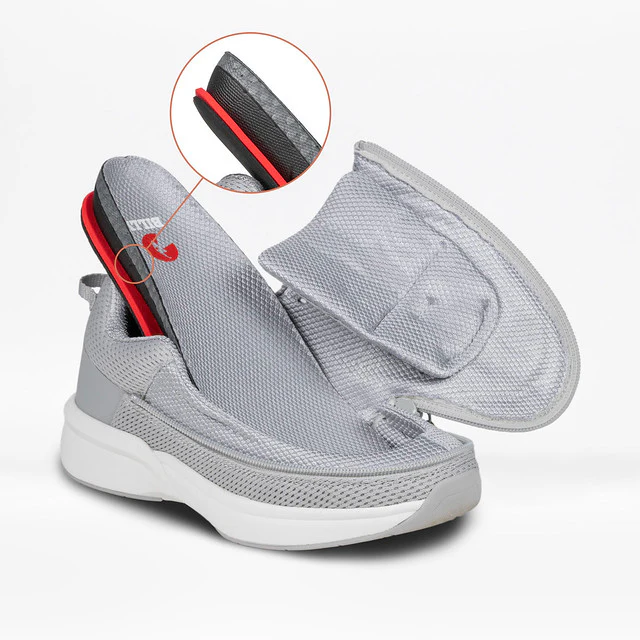 Billy Footwear (Womens)  - Grey Limitless Trainers - Image 5