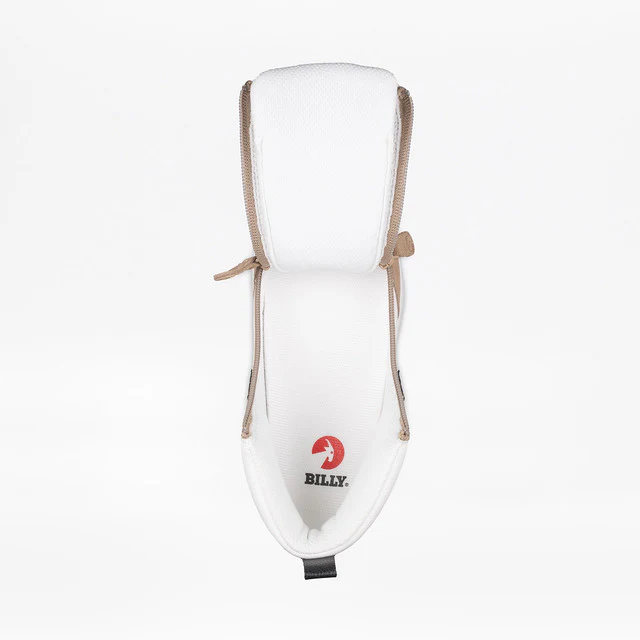 Billy Footwear (Womens) - High Top White/Tan/Black Comfort DZ - Image 4