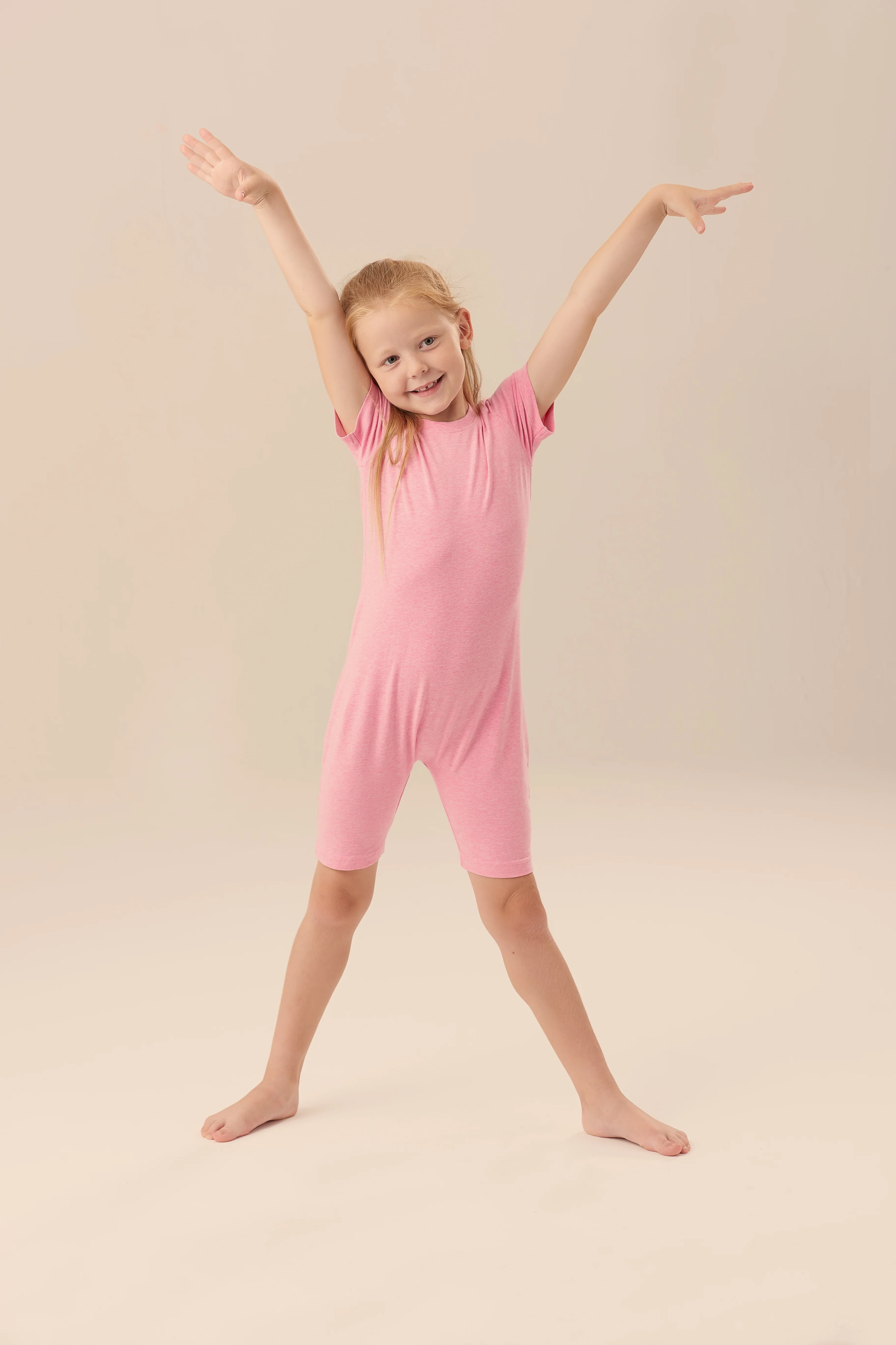 KayCey®Z Secret Zip Back Jumpsuits (Kids) - Short Sleeve / Knee Length - Image 14