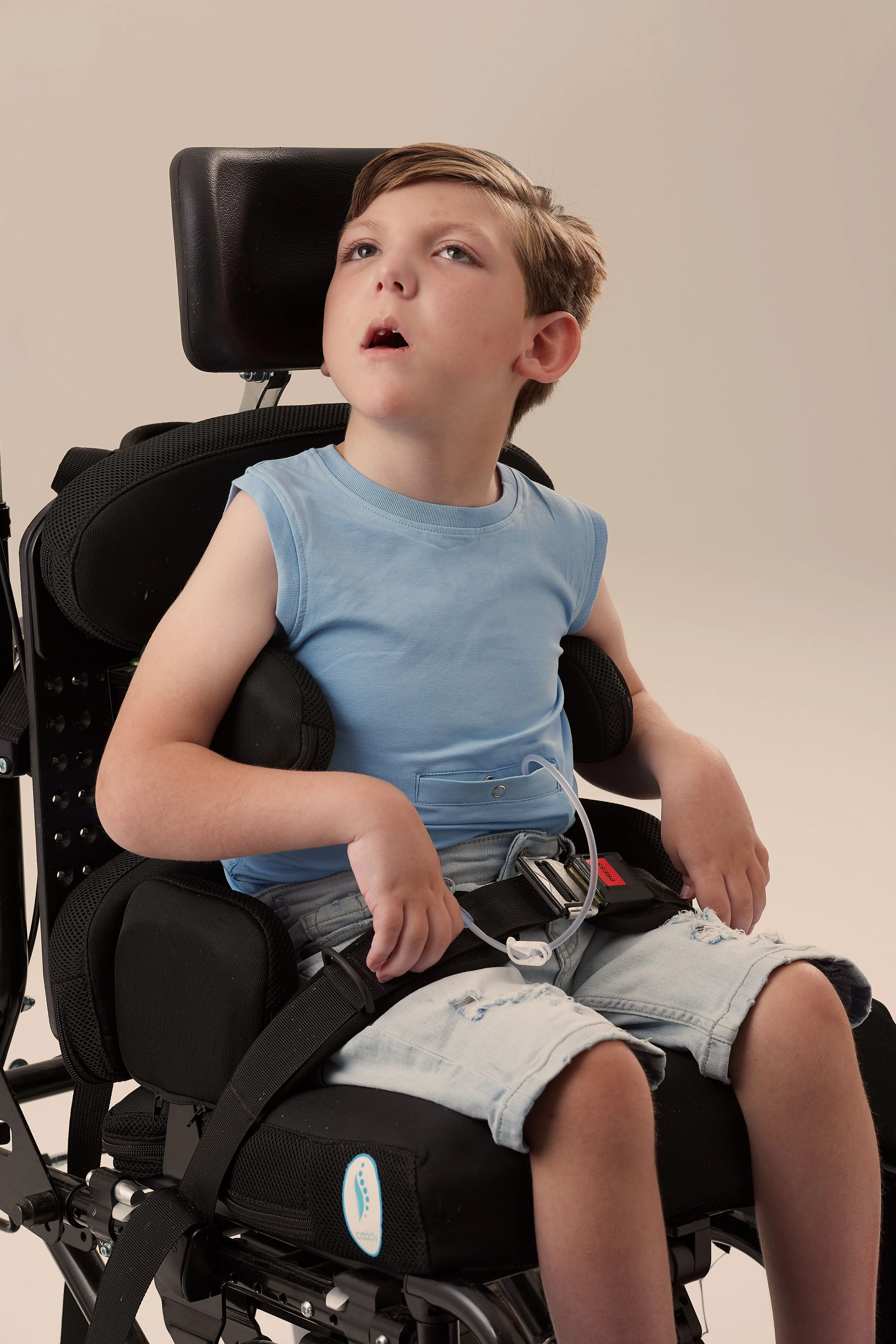 KayCey®P Popper Vest (Kids) - Sleeveless with Tube Access - Image 6