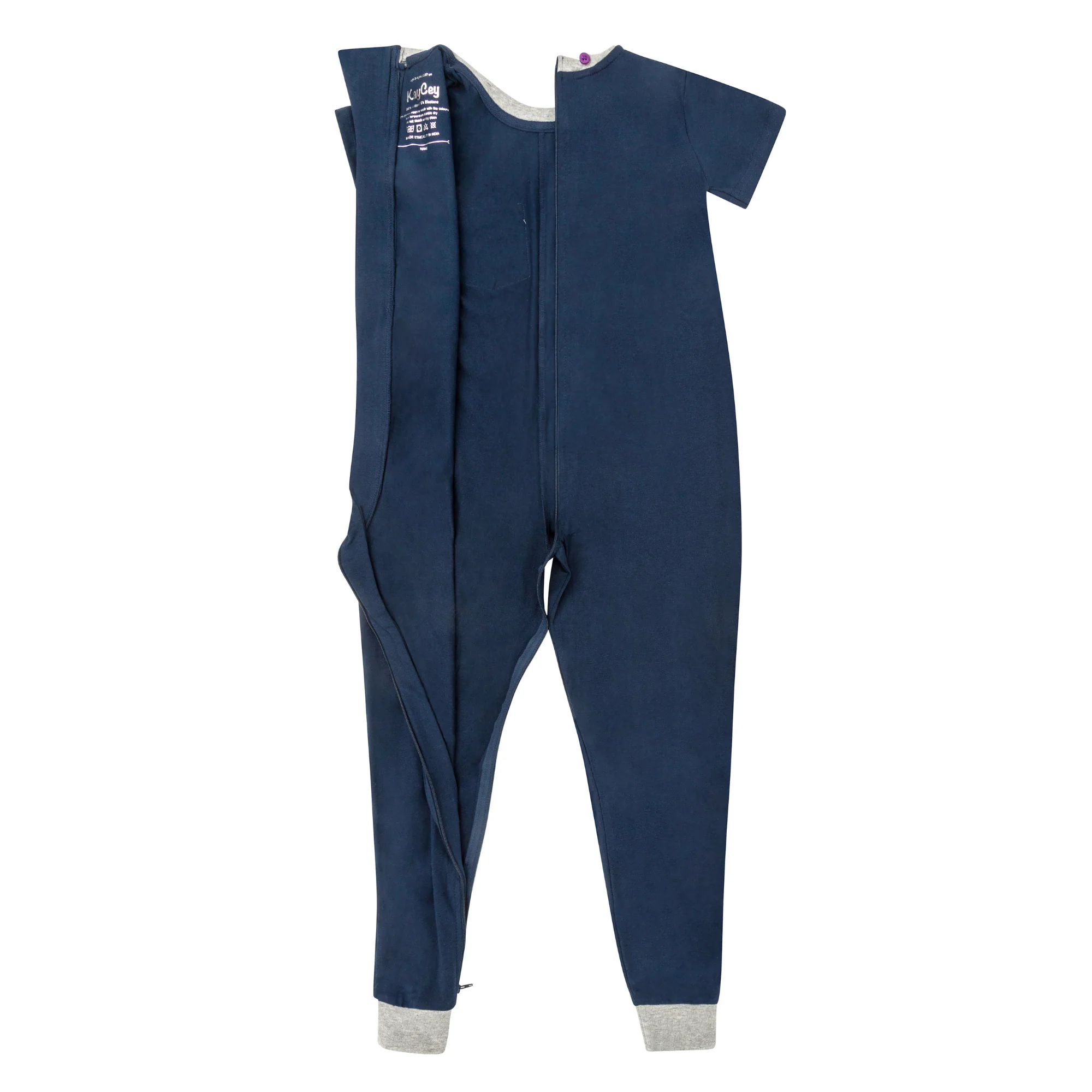 KayCey®Z Secret Zip Back Jumpsuits (Kids) - Short Sleeve / Ankle Length - Image 10