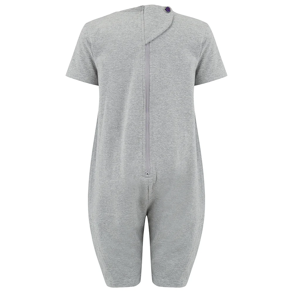 KayCey®Z Secret Zip Back Jumpsuits with Tube Access (Kids)- Short Sleeve / Knee Length - Image 5