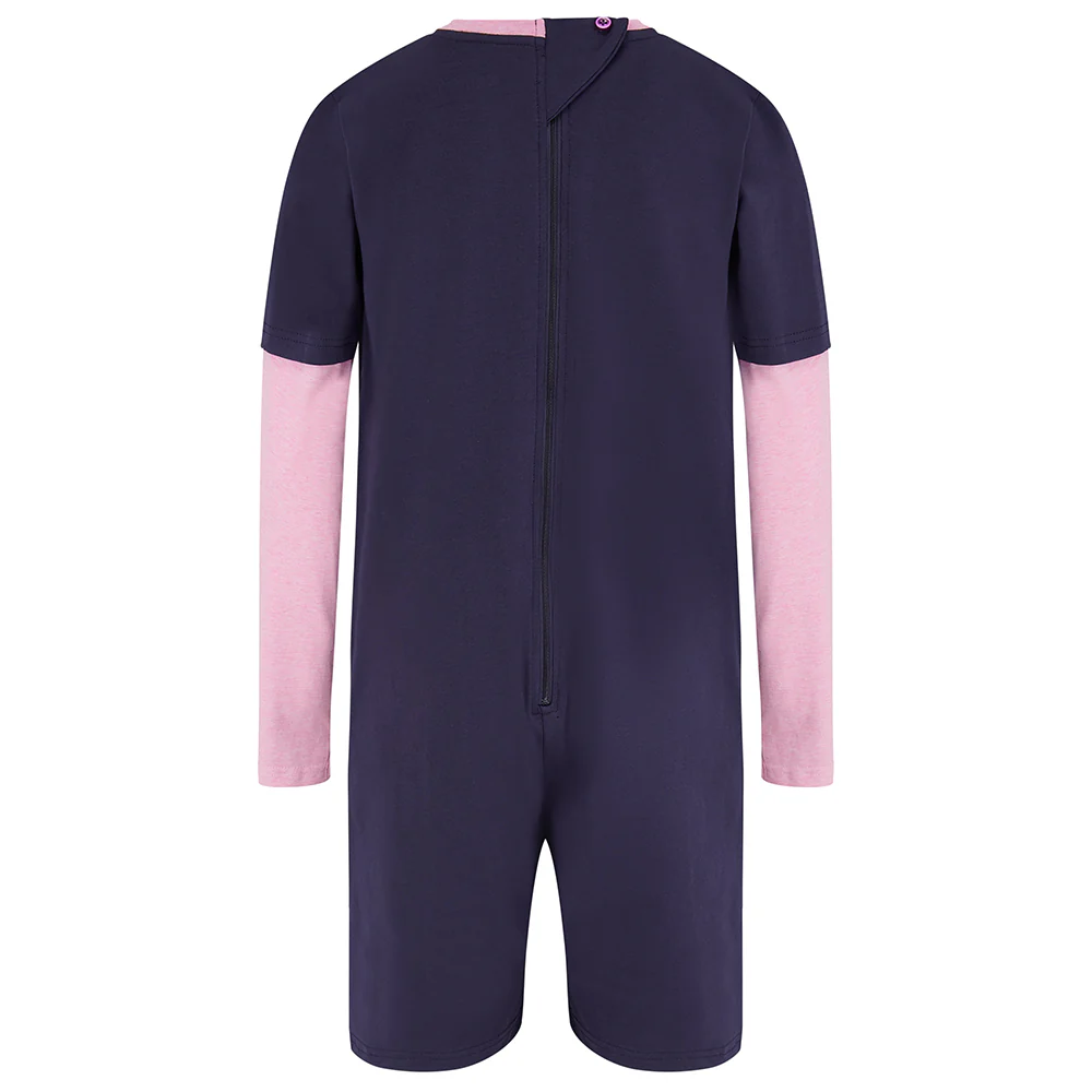 KayCey®Z Secret Zip Back Jumpsuit (Adults) - Long Sleeve / Knee Length - Image 4