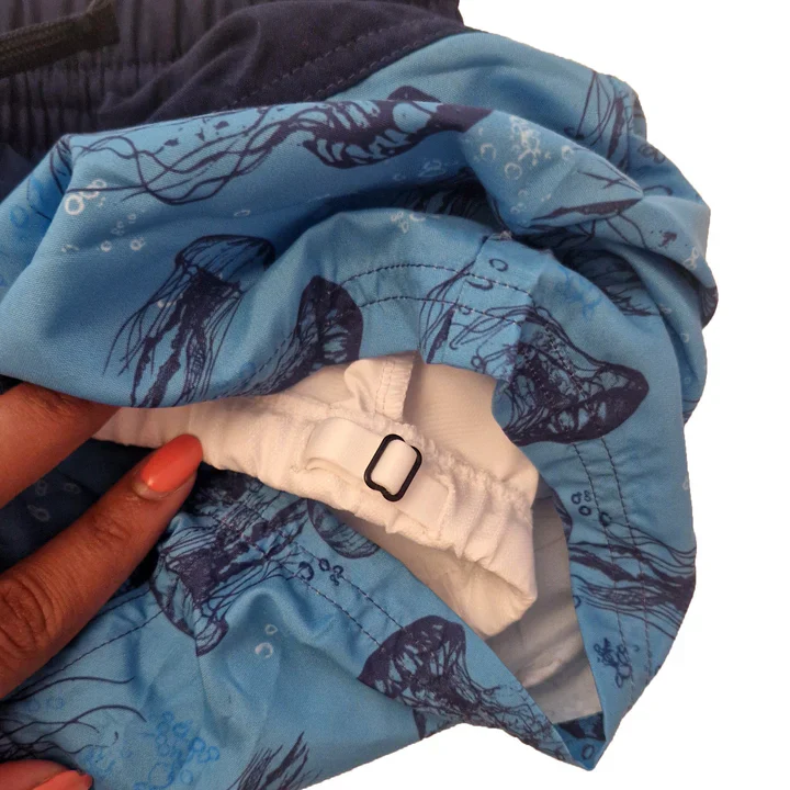Kes-Vir - Boys Jellyfish Board Shorts - Eco Friendly - Image 3
