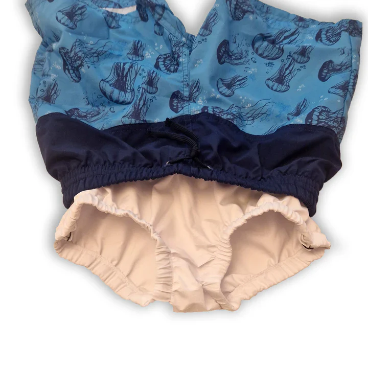 Kes-Vir - Boys Jellyfish Board Shorts - Eco Friendly - Image 4