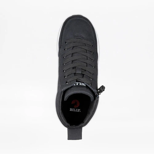 Billy Footwear (Mens) - High Top Black/White Billy Goat Classic Canvas Shoes - Image 3